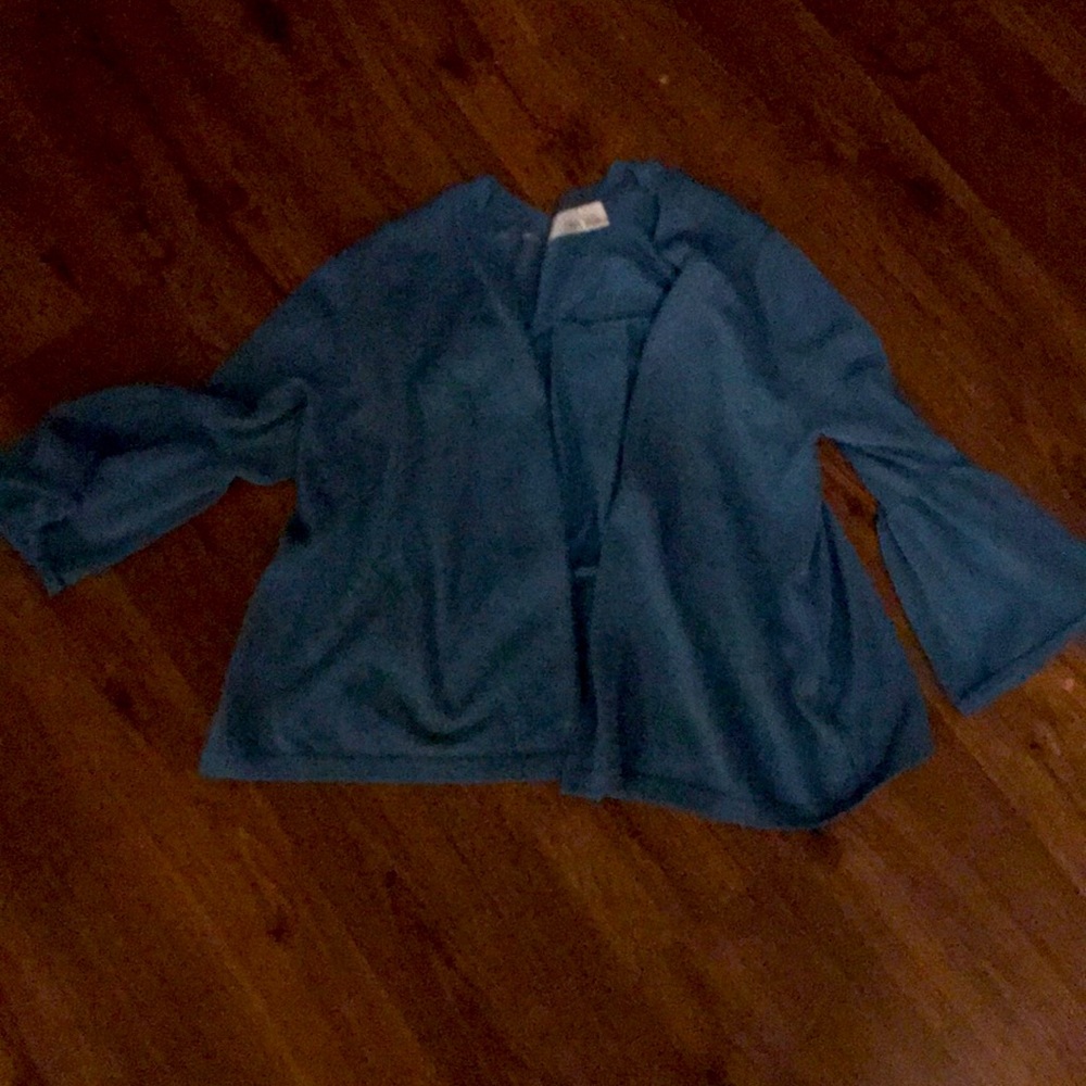 Blue Cardigan